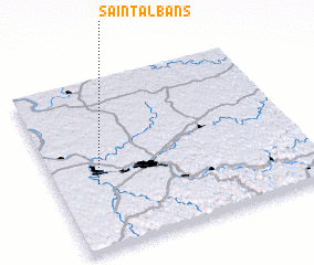 3d view of Saint Albans