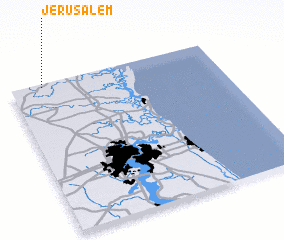 3d view of Jerusalem