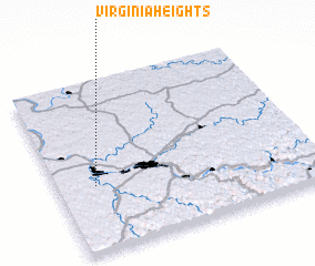 3d view of Virginia Heights