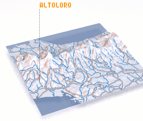 3d view of Alto Loro