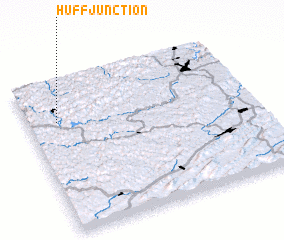 3d view of Huff Junction
