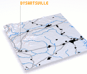 3d view of Dysartsville