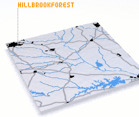 3d view of Hillbrook Forest