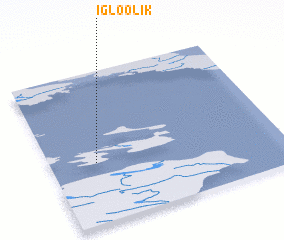 3d view of Igloolik