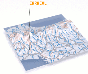 3d view of Caracol