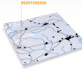 3d view of Mount Vernon
