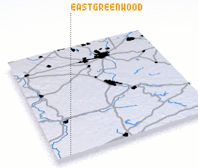 3d view of East Greenwood