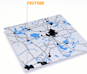 3d view of Fox Town