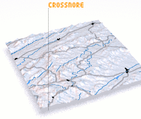 3d view of Crossnore