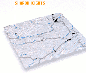 3d view of Sharon Heights