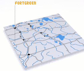 3d view of Fort Green