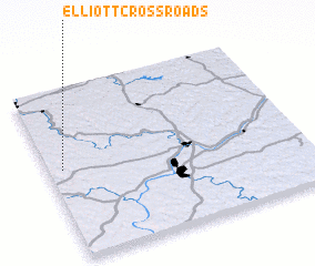 3d view of Elliott Crossroads