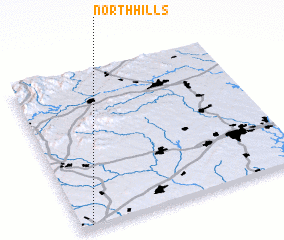 3d view of North Hills