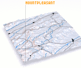 3d view of Mount Pleasant