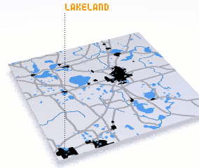 3d view of Lakeland