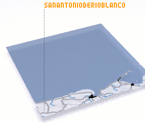 3d view of San Antonio de Río Blanco