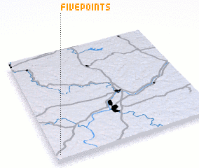 3d view of Five Points