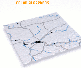 3d view of Colonial Gardens