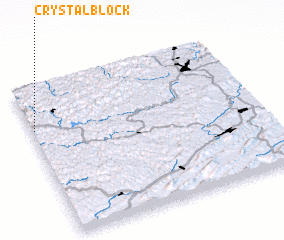 3d view of Crystal Block