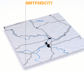 3d view of Hartford City