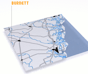 3d view of Burnett