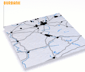 3d view of Burbank