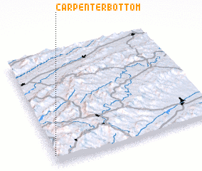 3d view of Carpenter Bottom