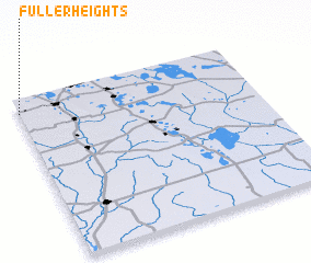 3d view of Fuller Heights