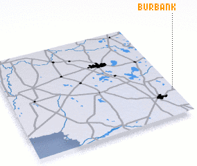 3d view of Burbank