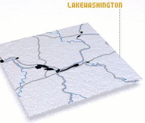 3d view of Lake Washington