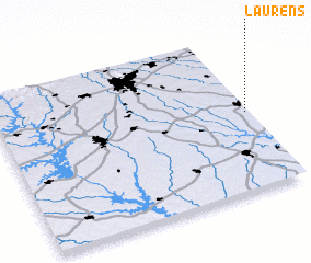 3d view of Laurens