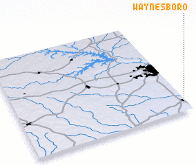 3d view of Waynesboro
