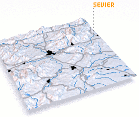 3d view of Sevier