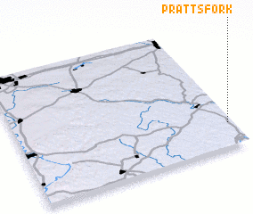 3d view of Pratts Fork