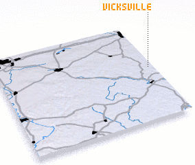 3d view of Vicksville