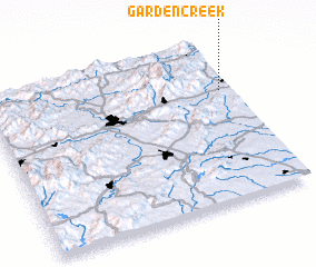 3d view of Garden Creek