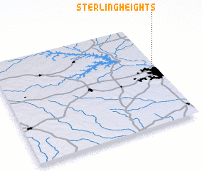 3d view of Sterling Heights