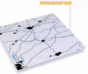 3d view of Spring Mountain