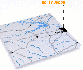 3d view of Valley Park