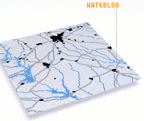 3d view of Waterloo