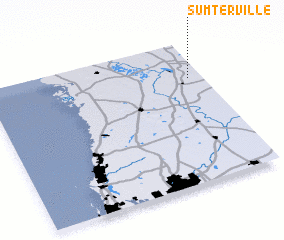 3d view of Sumterville