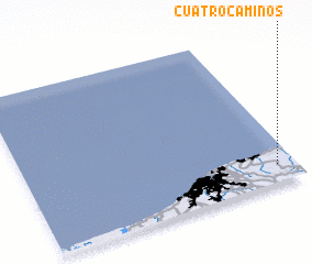 3d view of Cuatro Caminos