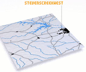 3d view of Stevens Creek West