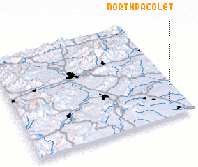 3d view of North Pacolet