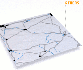 3d view of Athens