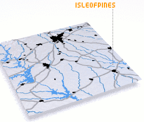 3d view of Isle of Pines