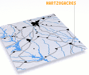 3d view of Hartzog Acres