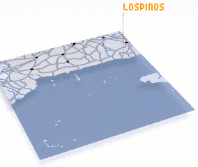 3d view of Los Pinos