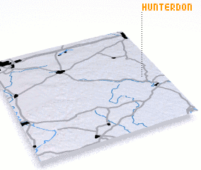 3d view of Hunterdon