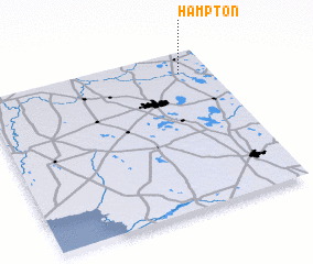 3d view of Hampton